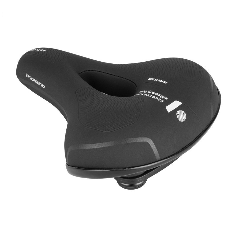 Promend cojín de la bicicleta 591 mountain bike memoria hueca esponja cómodo cojín del asiento silla montar equipo
