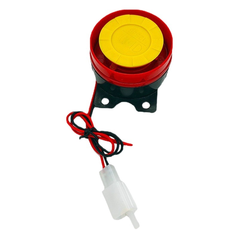 Bocina de alarma de la motocicleta bocina de alarma de coche eléctrico bocina universal bocina de bocina antirrobo
