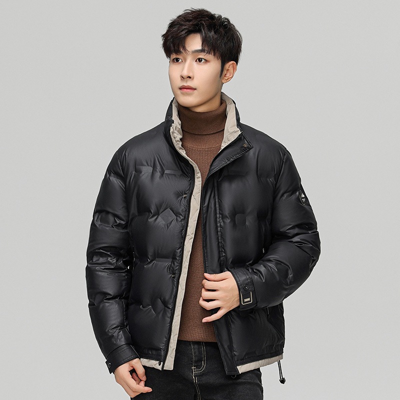 Men's Down Jacket Slim Fit Lightweight Winter Coat For Men_voghion.com