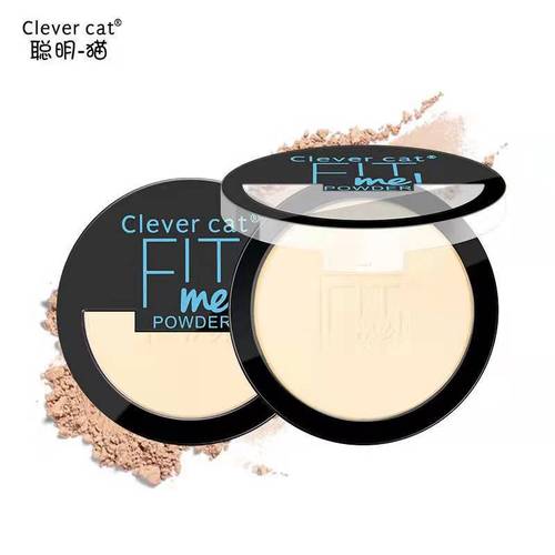 Exclusively for cross-border smart cat, refreshing and silky double-layer powder, refreshing concealer, moisturizing, non-removing makeup, wet and dry use