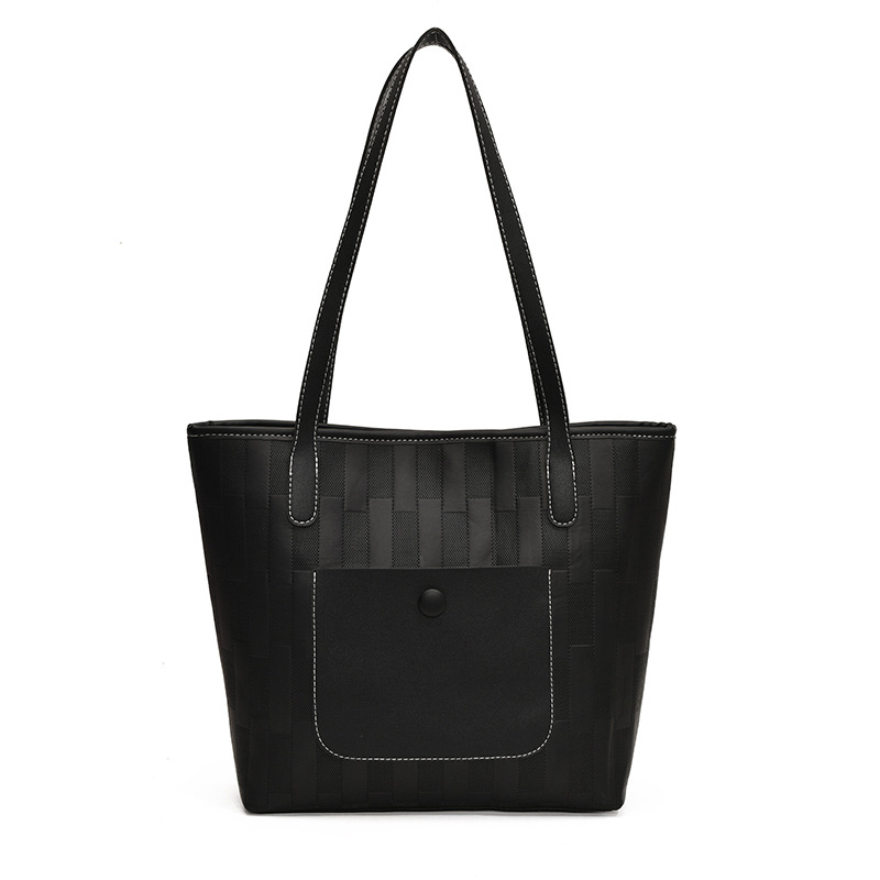 Bolsa de viaje, gran capacidad de textura, bolso de hombro, bolso de moda, bolso PU, bolso de mano de cuero suave, literatura y arte de moda, bolso de mano de invierno.