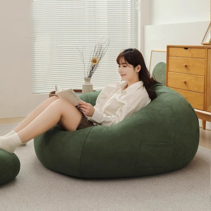 Suede Epp Lazy Sofa Bean Bag Tatami Reclining and Lying Adult Technology Cloth for Gaming Single Person Removable and Washable