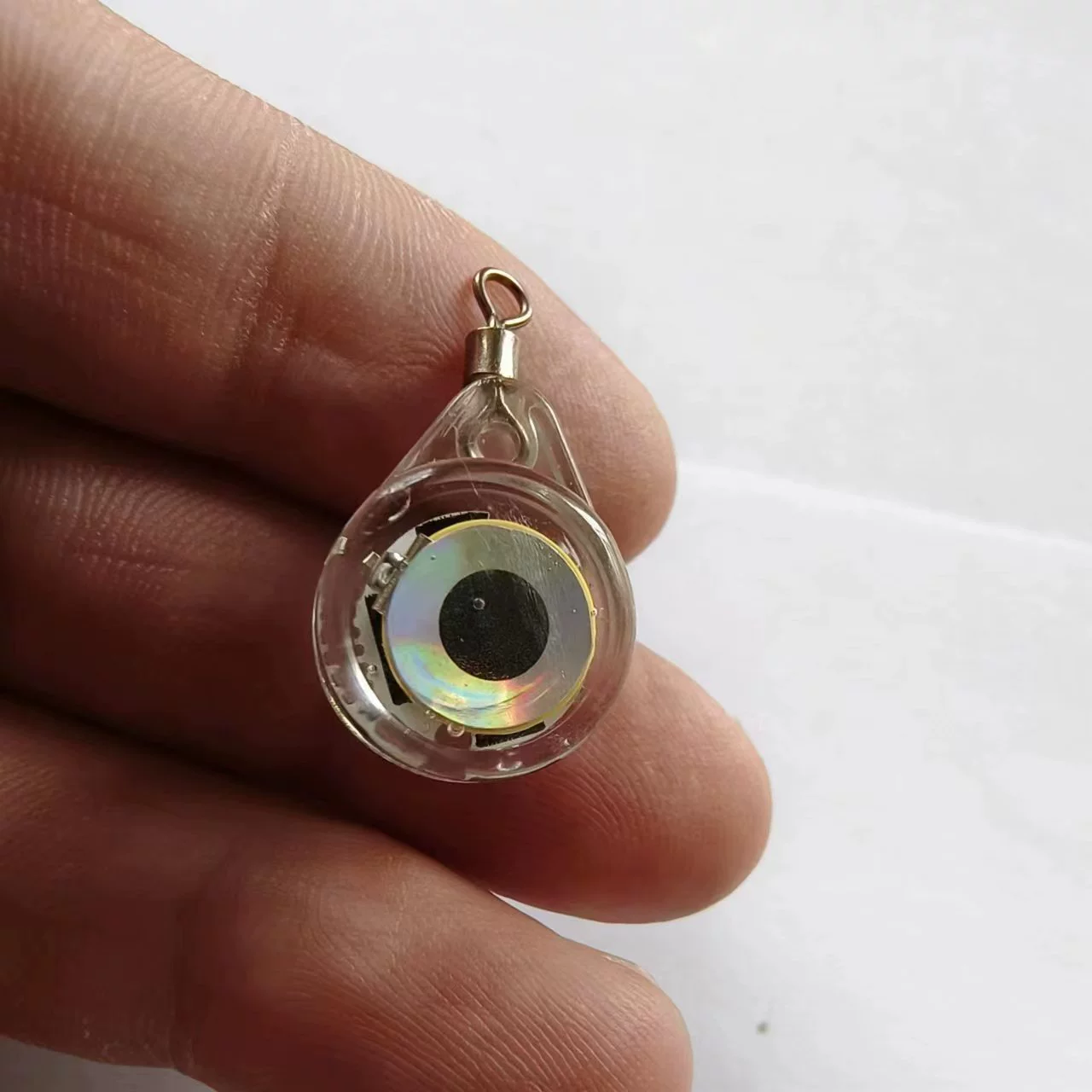 LED светодиодная приманка для рыбы, лампа, кнопочная батарейка, глазок, приманка, светодиодная электронная лампа, светится под водой, рыболовная лампа водонепроницаемая