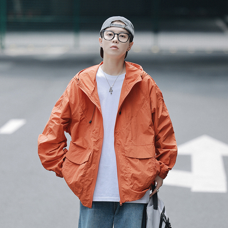 2026 Breathable Lightweight UV Protection Sunscreen Clothing Outdoor Hooded Sunscreen Jacket for Men and Women Summer Fashion UPF50+