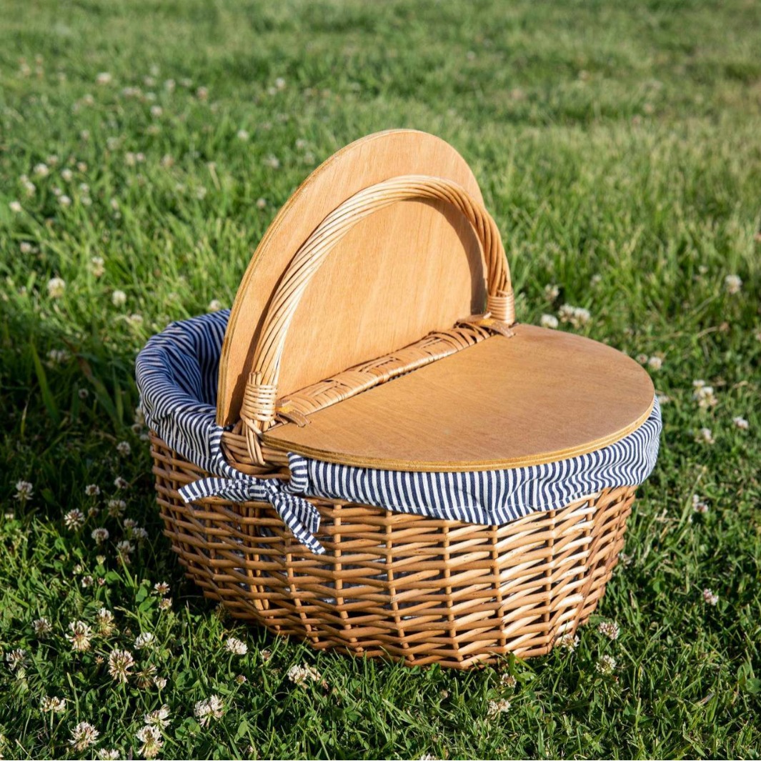 Comercio exterior personalizado canasta de caña canasta de frutas canasta de regalo canasta de huevos canasta de viento pastoral al aire libre canasta de picnic de sauce