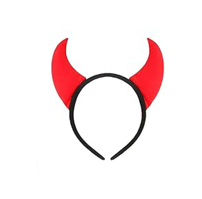 国境を越えた新型ハロウィーン悪魔マント赤い牛角マント成人モデル男女共通スポット|undefined