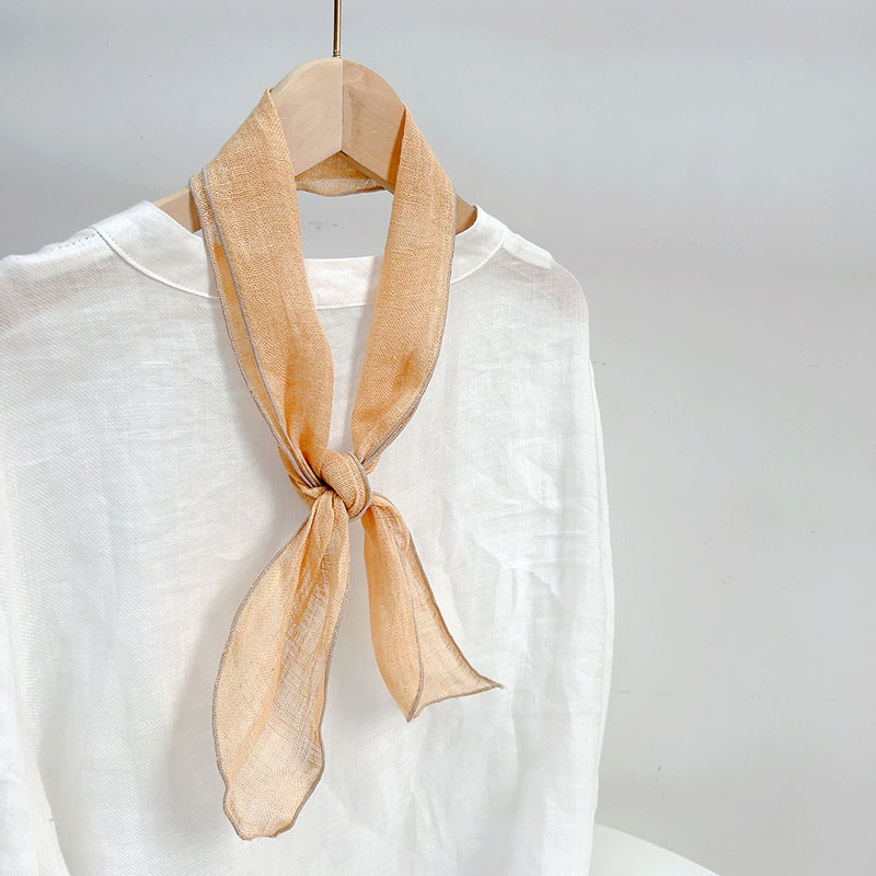 단색-밝은 오렌지 10*110cm