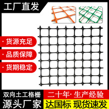 双向塑料土工格栅聚丙烯土工格栅克重足拉力强路基加固土工格栅