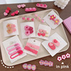 Brand hairpins, fuchsia cute hairgrip, hair accessory, wholesale