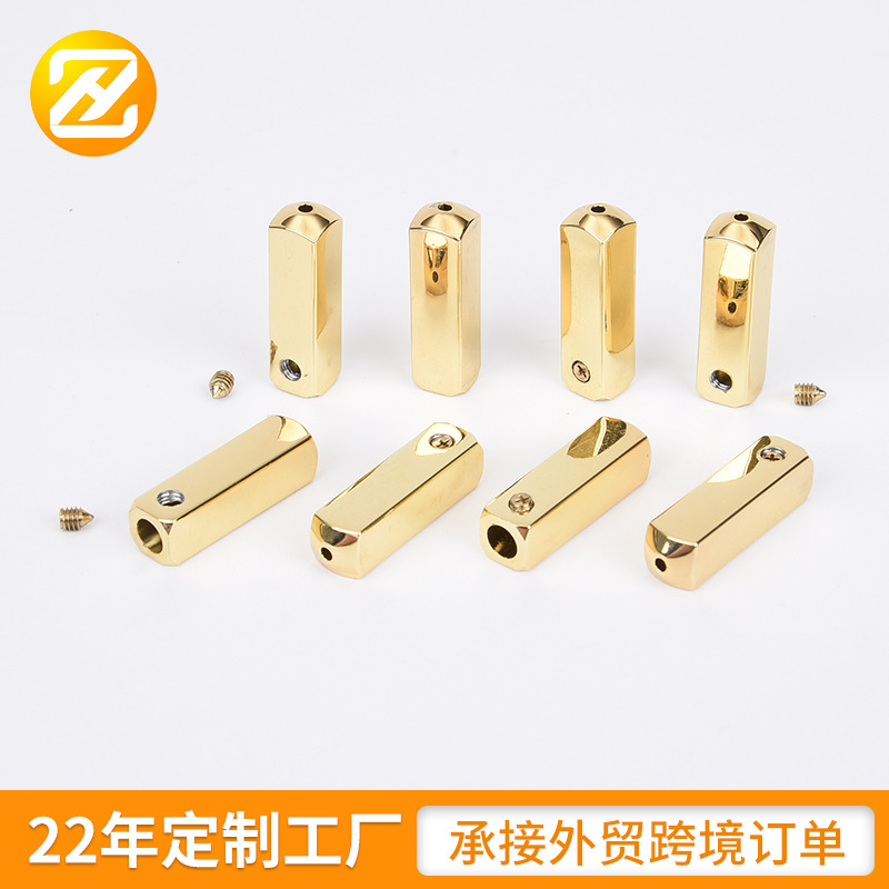 新款开发环保电镀金属鞋带头过拉力测试绳头合金子弹头金属绳带头