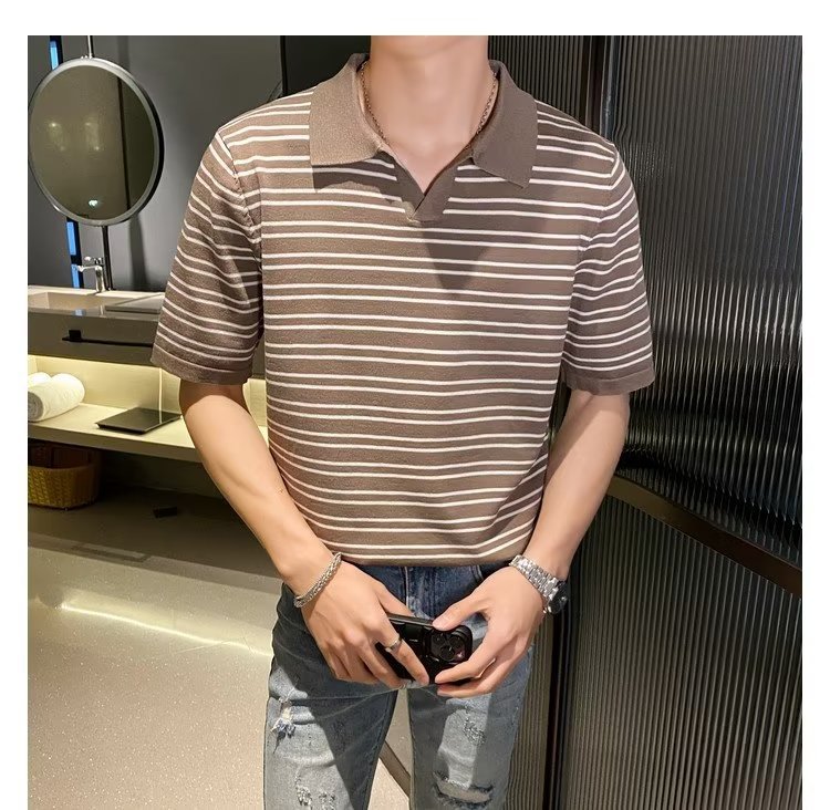 Herrenbekleidung, lässiges Kurzarm-Leinenhemd – atmungsaktive, bequeme Sommerpassform für den Alltag (Beige, Grau, Weiß, Schwarz) – M/L/XL/2XL/3XL/4XL​_voghion.com