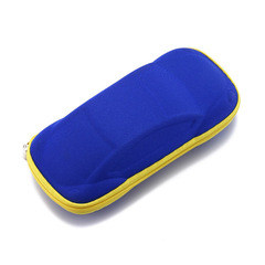 廠家批發兒童太陽鏡平光鏡眼鏡盒EVA小汽車眼鏡盒多色防壓眼鏡盒