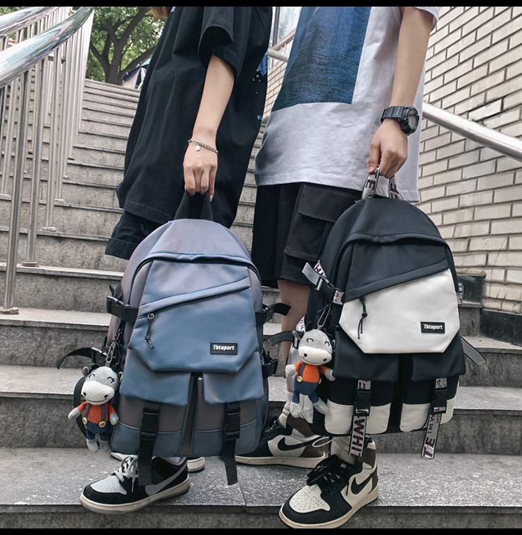商舗 ランドセル日本の原宿大容量バックパック男子女子中学生マルチポケットバックパック 商舗 ランドセル日本の原宿大容量バックパック男子女子中学生マルチポケットバックパック