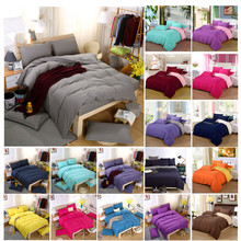 Cotton Bed sheets set quilt cover pillow case bedding 4 sets