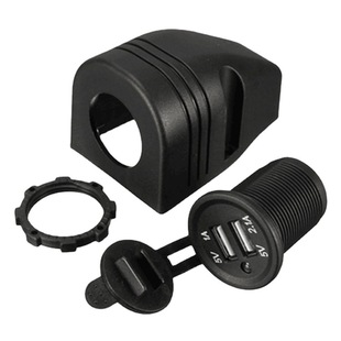 Car motorcycle car charger 3.1A dual USB mobile phone charger 12V-24V car boat modification charger z