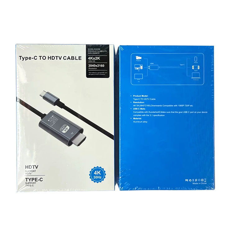 1.8メートルType-C-HDMI高解像度ケーブルtype-c to hdmi同スクリーン4 k8kusb3.1-HDMI|undefined