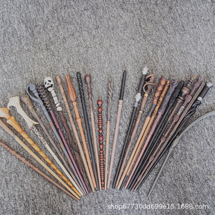 Harry Potter Metal Core Wand Magic Wand Bare Wand Gift Box Packaging Hermione Voldemort Wand Metal Core Wand