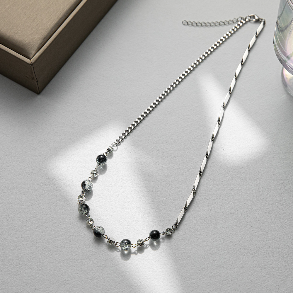 Fashion Geometric Titanium Steel Plating Necklace 1 Piece