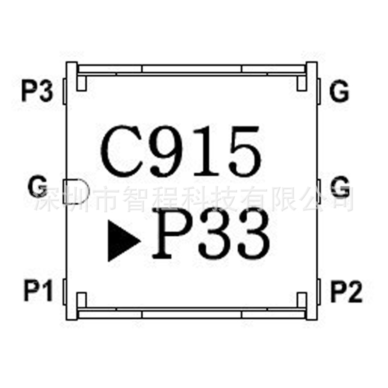 CL05AL0915AAE CL05AR0915AAE 915MHz 贴片环行器 Partron