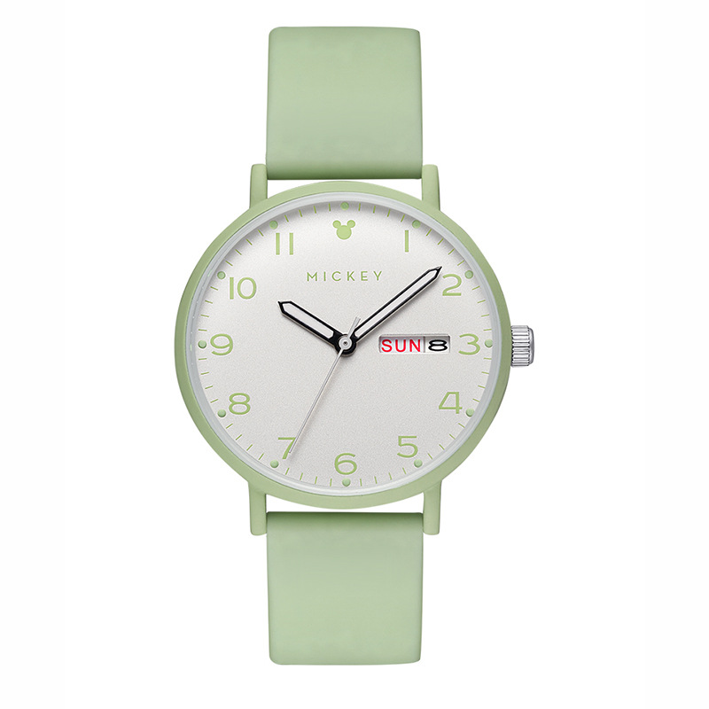 White circle green tape