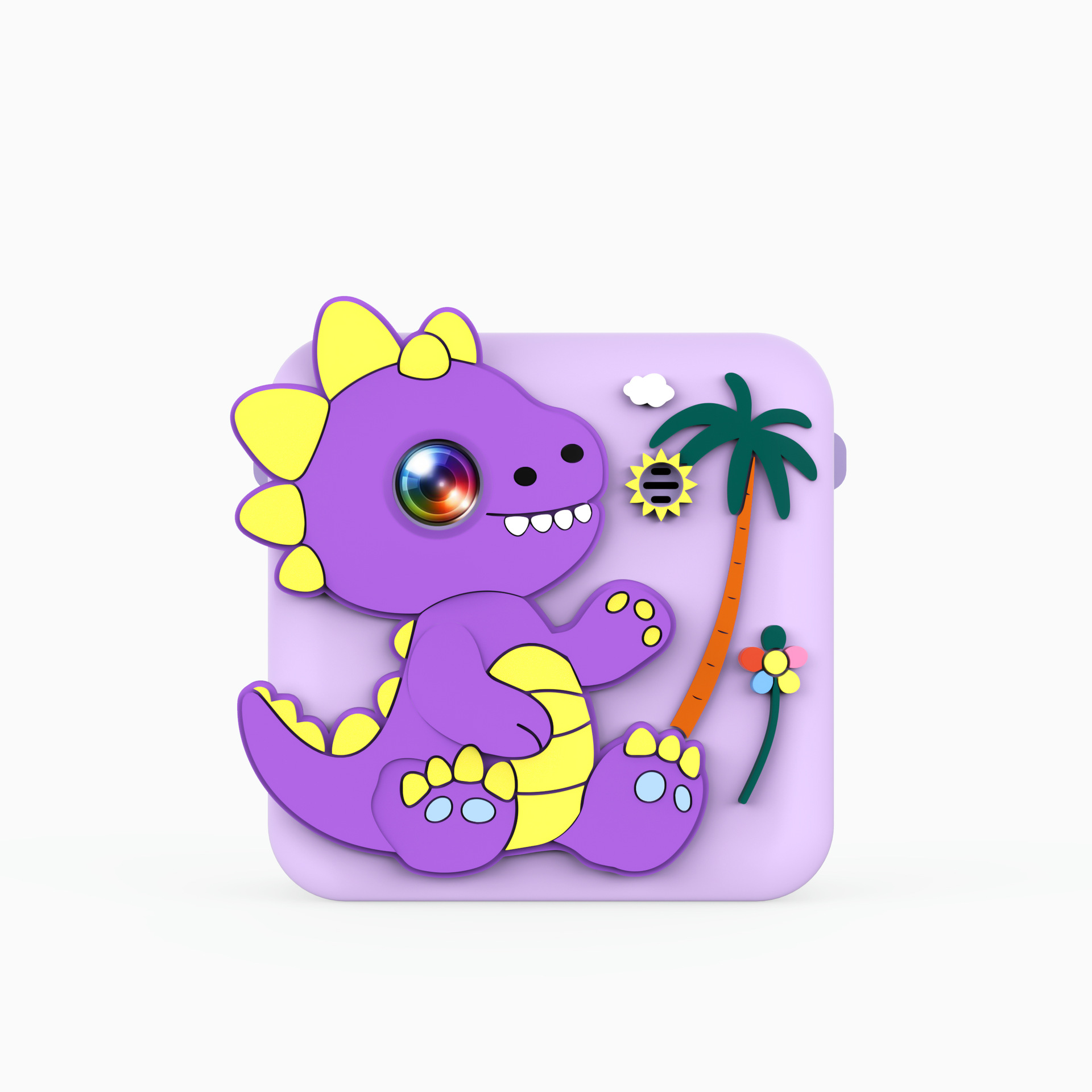 M07 Dinosaurio púrpura