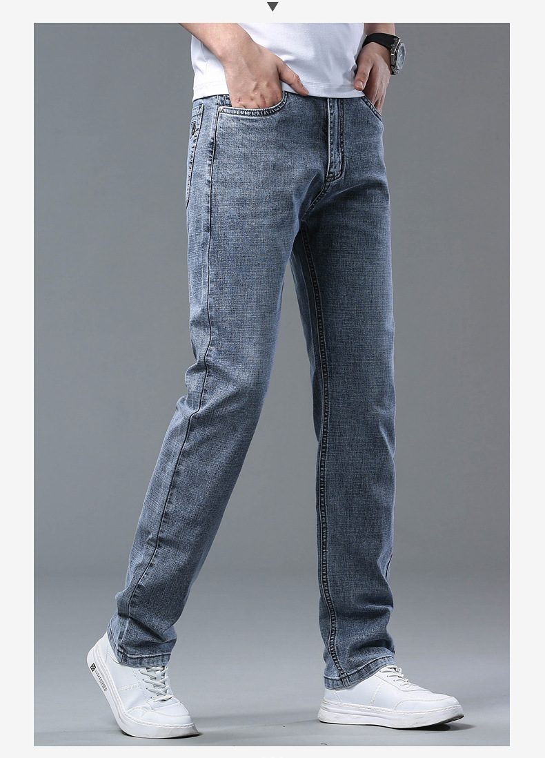Herren Jeans Mit Geradem Schnitt Für Einen Legeren Look_voghion.com