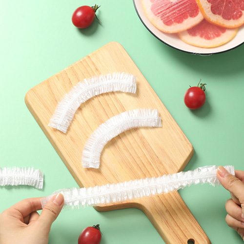 Meiya plastic wrap food disposable elastic kitchen household PE self-sealing plastic wrap bowl cover