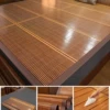 Double-sided thickened model - gold brick mat - rattan straw mat on the back (no pillowcase)