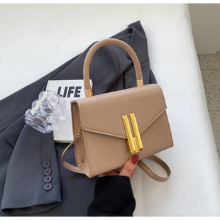 2024 New Bags Women's Bags Crossbody Bags Internet Celebrities Same Style Small Square Bags Women's Texture Popular Shoulder Bags Handbags Small
