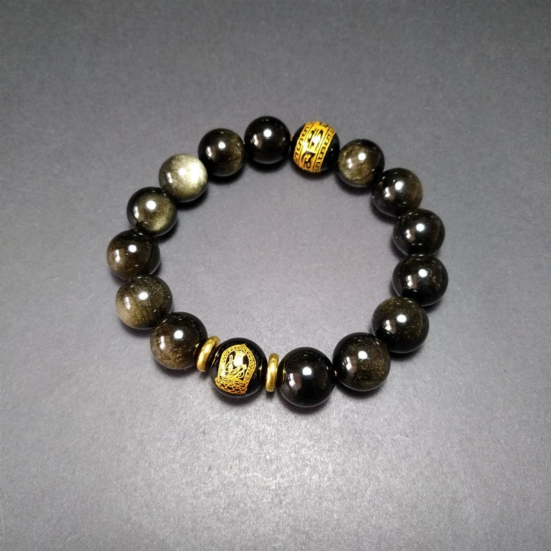 Organic bracelet natural stone, beads, DIY