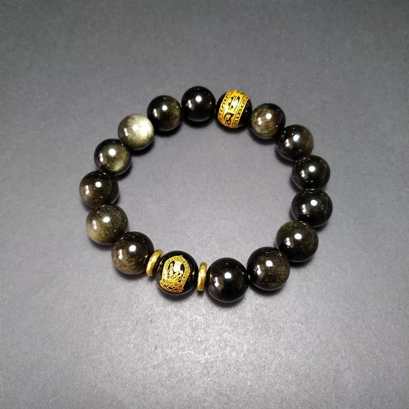 Organic bracelet natural stone, beads, DIY