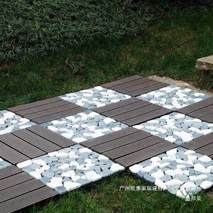 Shengbang Rong Plastic Wood Floor Marble Floor DIY Stone Splicing Floor Outdoor Floor Anti-Corrosion Wood Solid Wood Floor