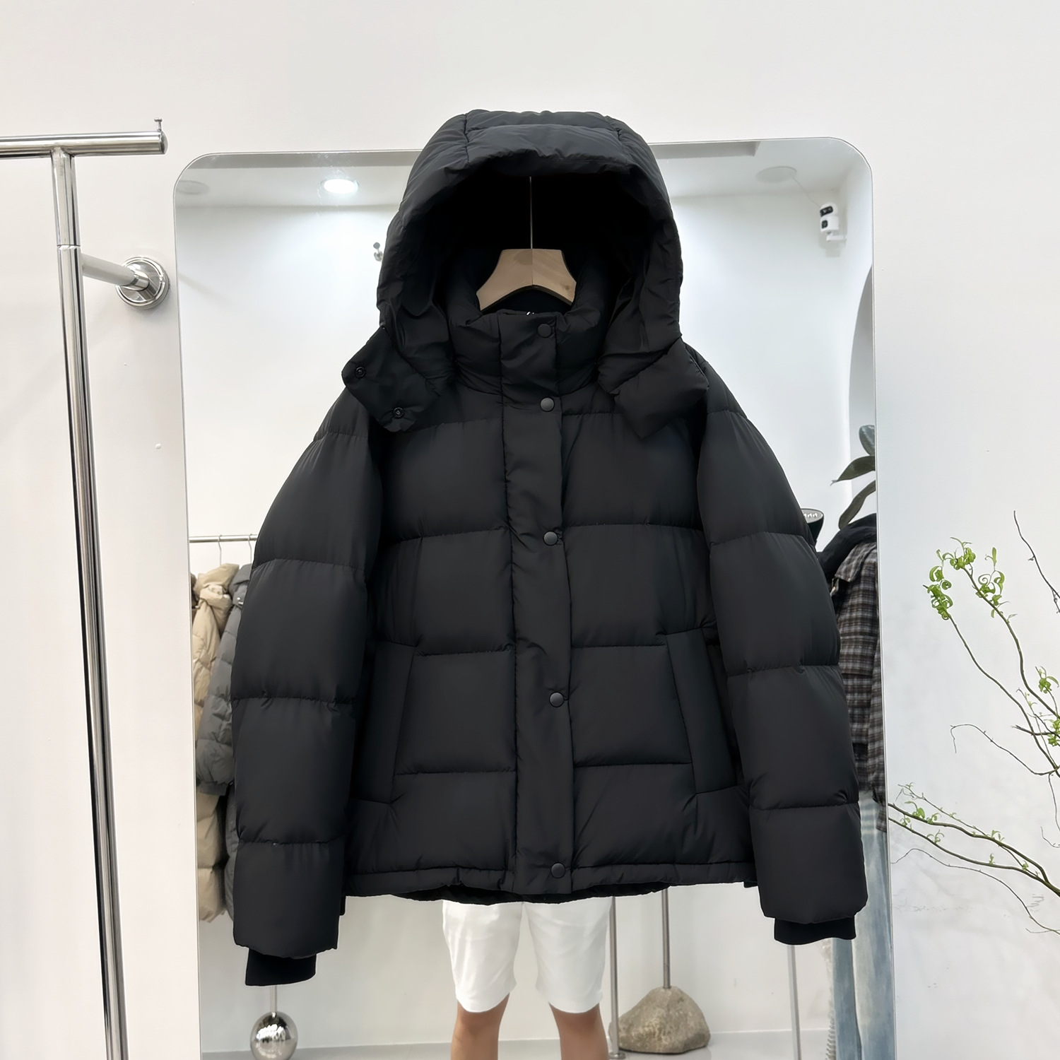 블랙 + 업그레이드된 95 화이트 덕다운