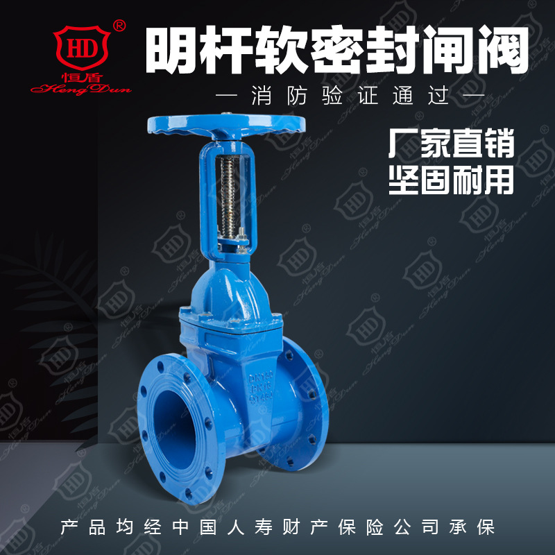 恒盾  明杆软密封闸阀Z41X-16Q