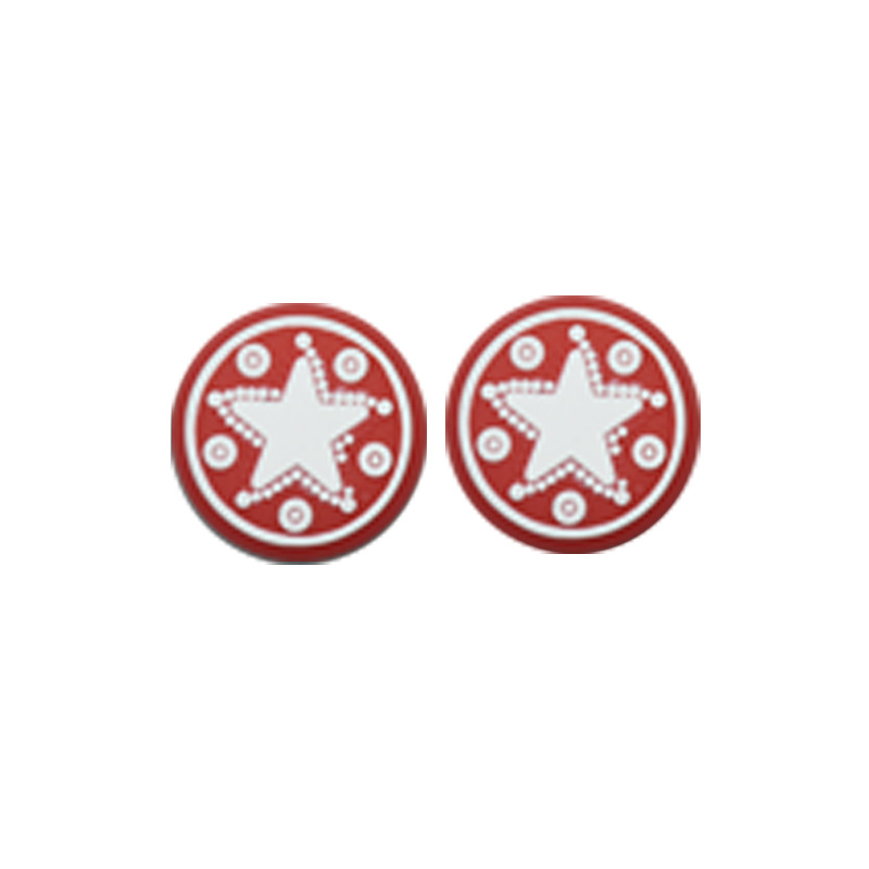 PS5/PS4 mango 3D gorras para manijas Juego de manijas funda de joystick gorras protectoras de teclas XBOX cabeza de hongo gorras de silicona