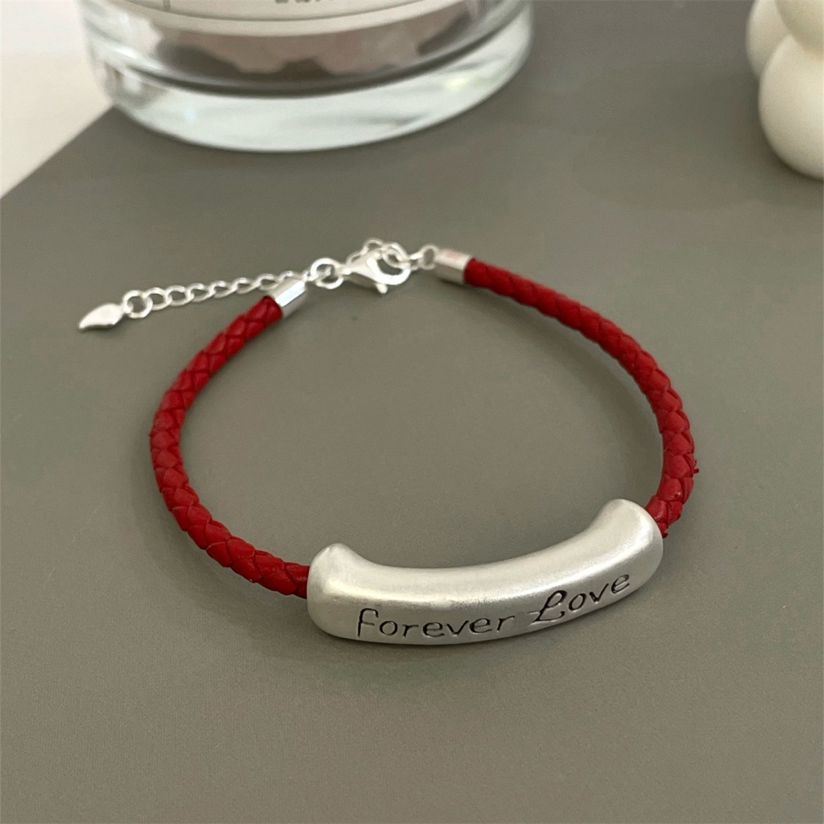 빨간 밧줄 팔찌