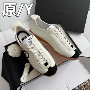 �߰汾С���L26Pƴɫ��Ƥ��ӖЬ��Ů��H��ƽ�װ���Ь���e�\��Ь