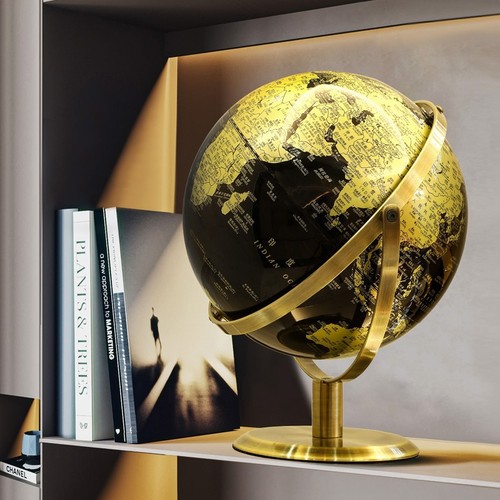 Nordic creative globe ornaments living room office study desktop sample room wine cabinet home soft decorations
