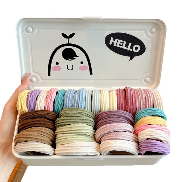 Children's elastic hair rope