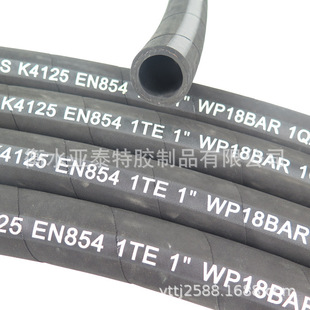 Nitrogen Transfer Corrosion-Resistant Low Temperature Nbr Fiber Braided Rubber Hose Assembly for Petrochemical Manufacturing Industry in Refineries
