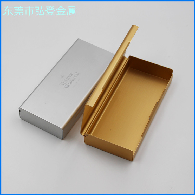 弘登厂家热销方形金属包装盒 铝盒可加印刷图案和字体