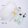 Green chopsticks fork box box set