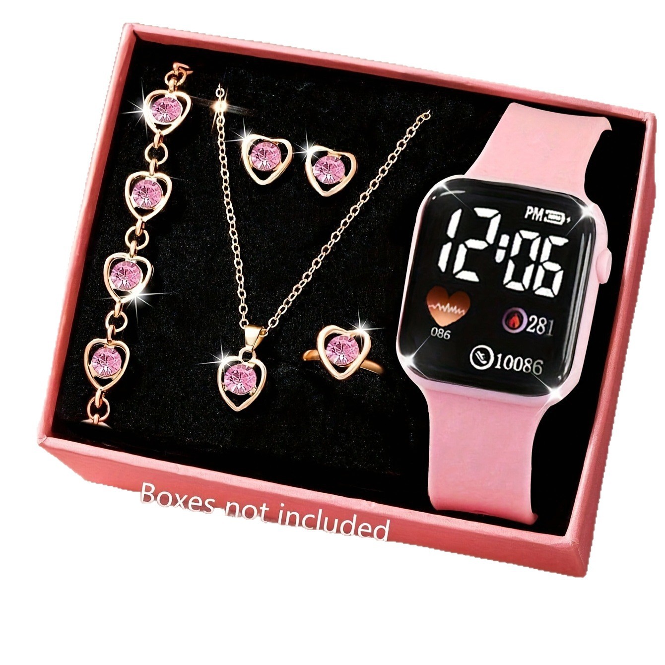 2026 nuevo conjunto de amor cuadrado moda deportes juveniles estudiantes multifuncional relojes electrónicos fabricantes al por mayor