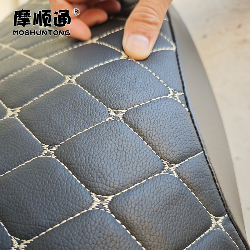Suitable for Haojue Vf125 Motorcycle Sun-Proof and Waterproof Seat Cover, Thickened Leather Anti-Scalding Seat Cover