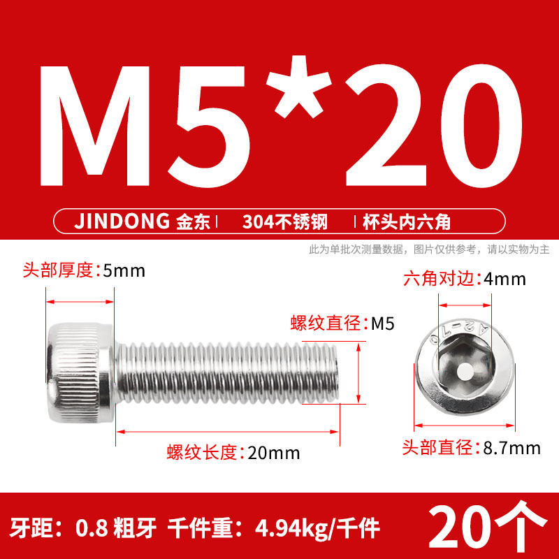 【304六角穴付きねじDIN912】ステンレス円筒頭六角穴付きねじm 3m 4m 5m 6m 8m 16