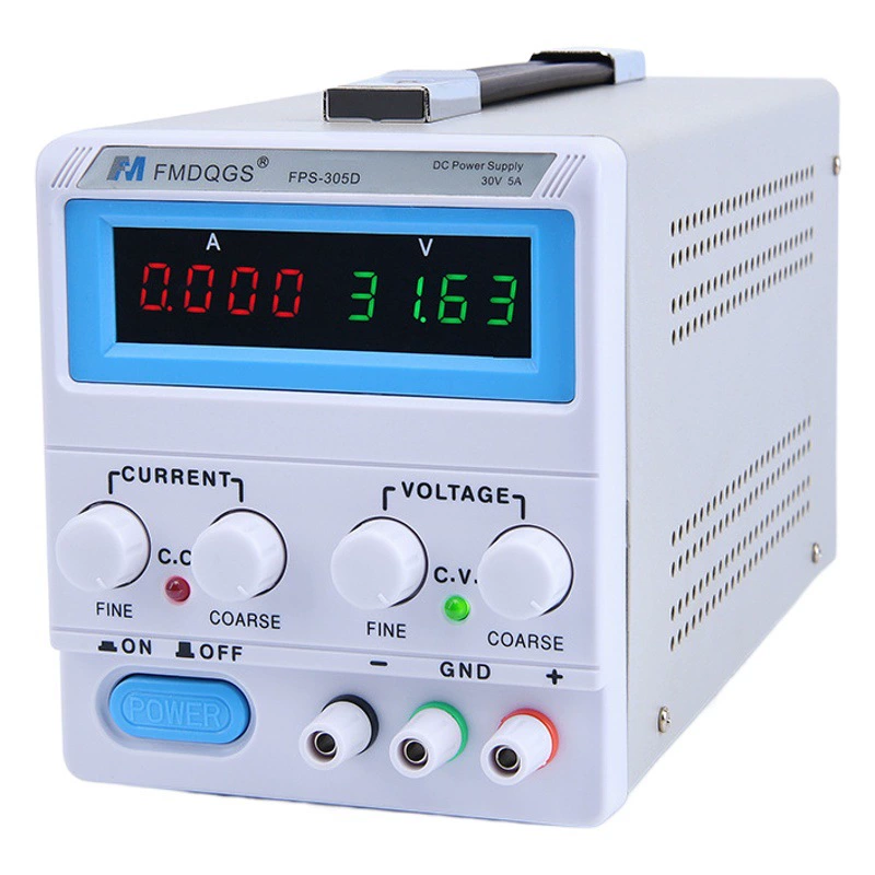 Блок питания Pegasus Регулируемый источник питания постоянного тока с высокоточным цифровым дисплеем для ремонта мобильных телефонов, экспериментов с электролитической обработкой и зарядки двигателей
