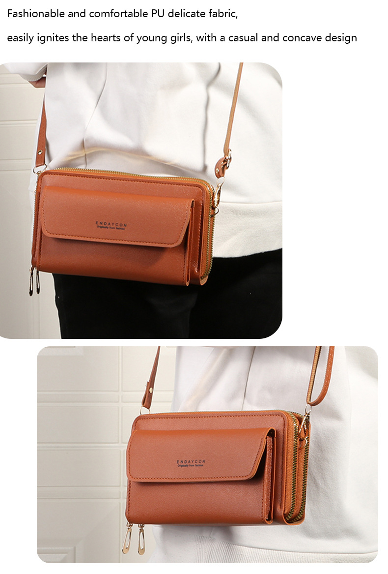 146g Weight Zipper Closure Type Single Shoulder Strap Strap Type Crossbody Bag Bags Type Holiday, Daily Occasion PVC Material Solid Color Pattern All Seasons Season Women's Gender Vintage Style, Classic Style Style Square Shape Small Size Women's Solid Color PVC Zipper Phone Wallets 1
