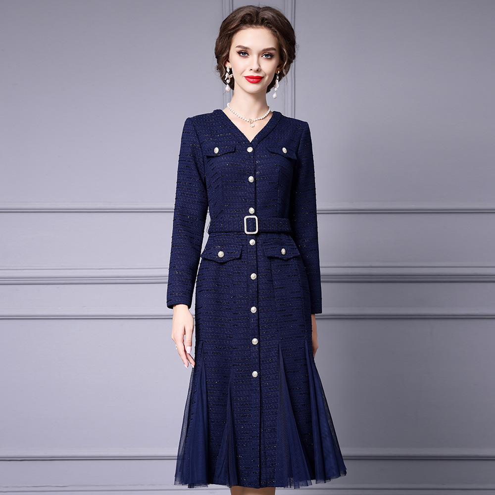 Zhili's dress suitable for fat people 2025 new autumn style super…
