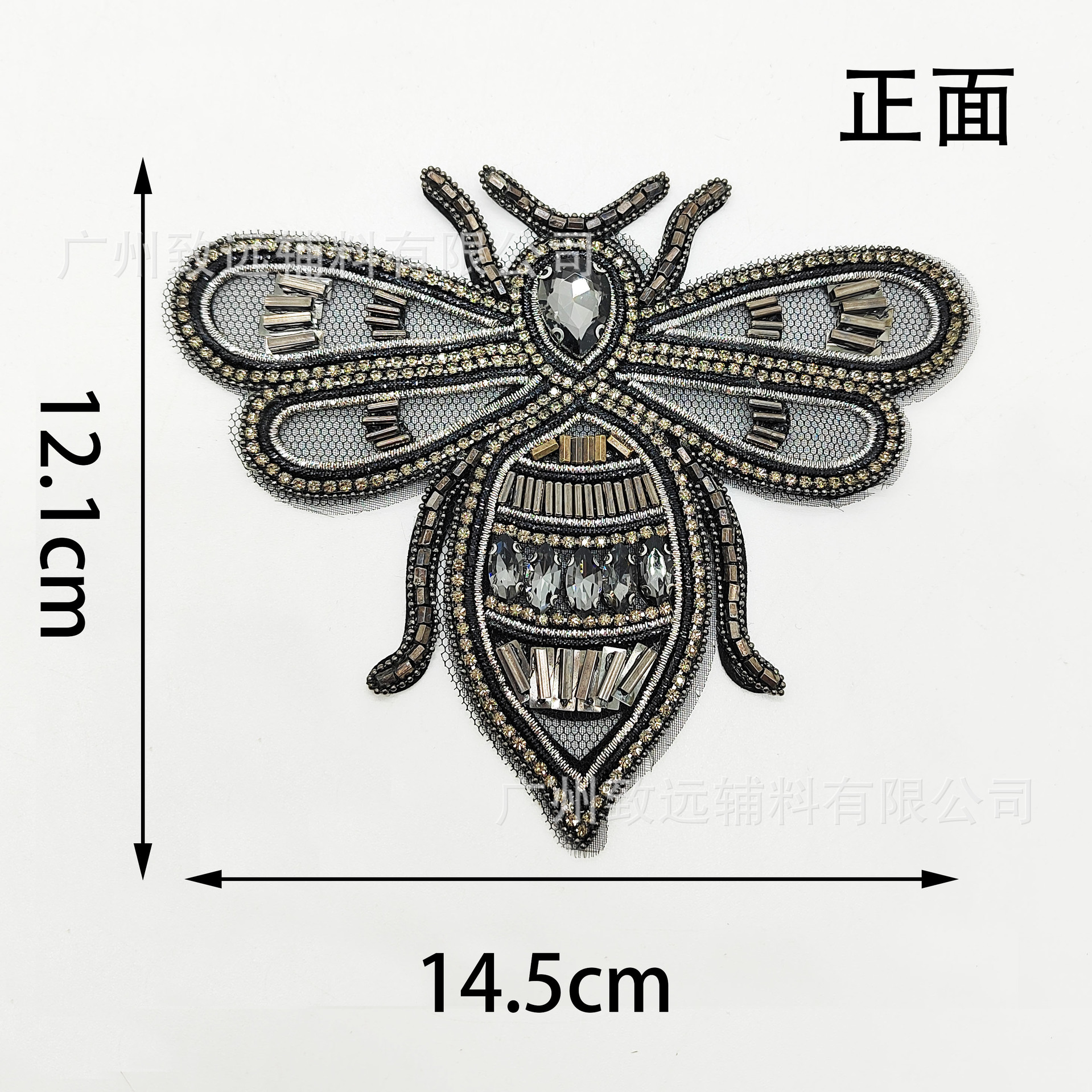Broches de seda indios vintage hechos a mano con diseño de abeja reina, superventas transfronterizos, accesorios DIY para zapatos y sombreros, accesorios para el cabello para ropa y vestidos, accesorios para el cabello. image 1