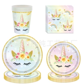 场地布置道具;一次性碗碟